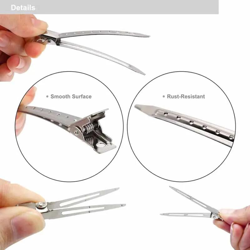 10/20 pièces professionnel dames Salon cheveux fixes pas de courbure épingle à cheveux Curl pince à