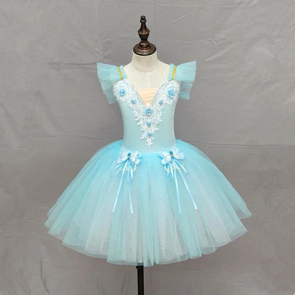 Jupe de ballet pour enfants, jupe de danse pour filles, programme de danse sur campus, costume de da