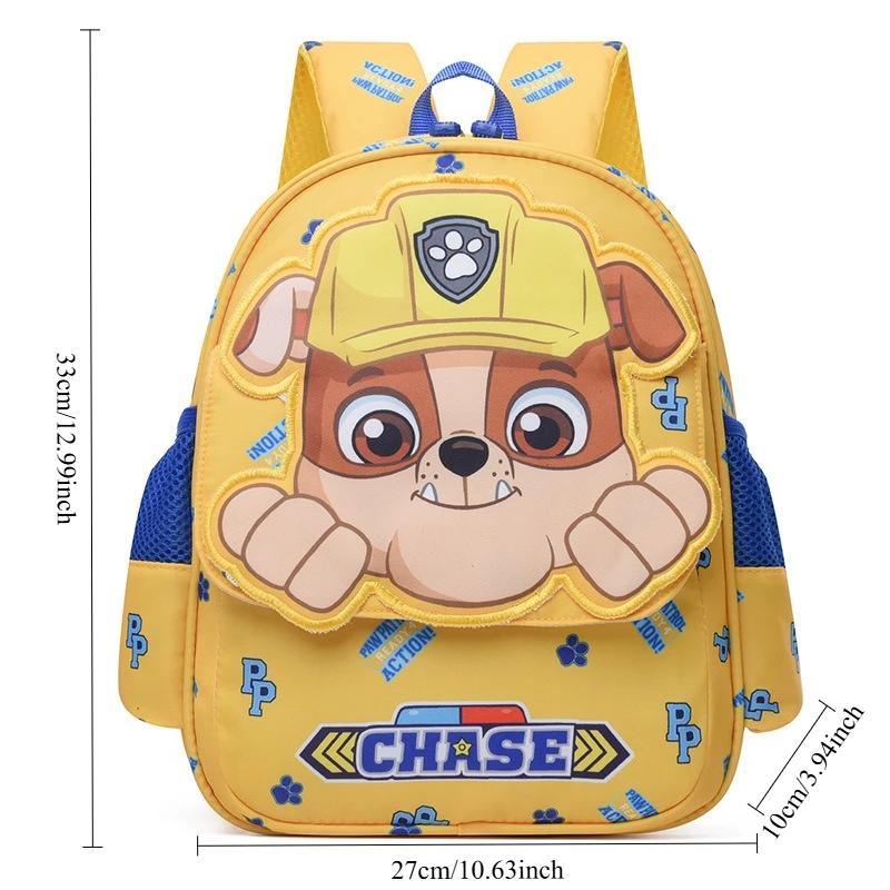Sac à dos de dessin animé Paw Patrol Skye Chase, joli sac à dos en nylon pour garçons et filles, sac