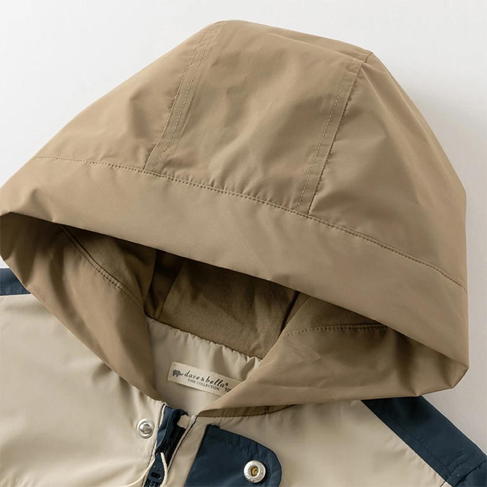 Dave Bella garçons printemps automne veste manteau pour enfants imperméable Sports de plein air à ca