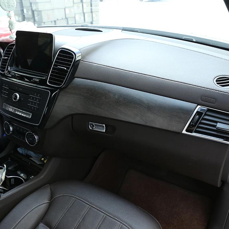 Pour Mercedes Benz GLE 350 GLS 400 classe 2016-2019 ABS plastique voiture intérieur Console centrale