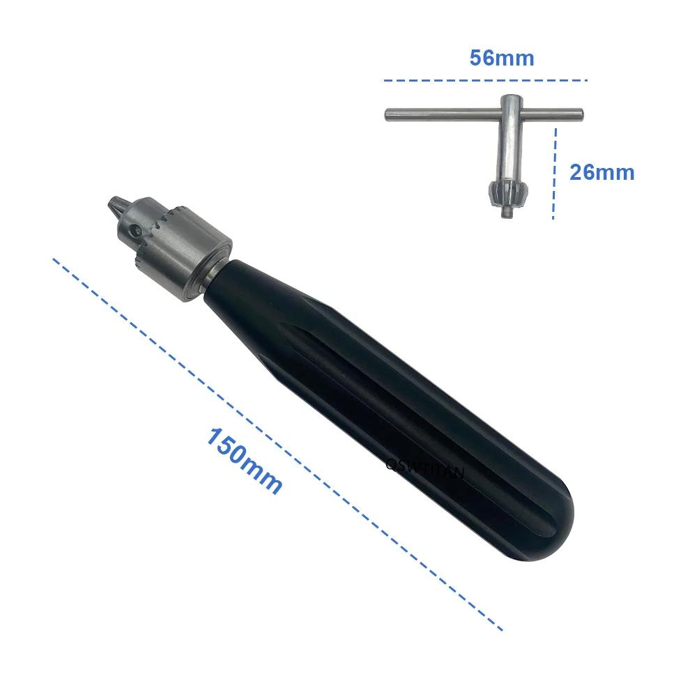 Perceuse à main à manche en aluminium, perceuse à main en os canulé, 1 ensemble d'instruments orthop