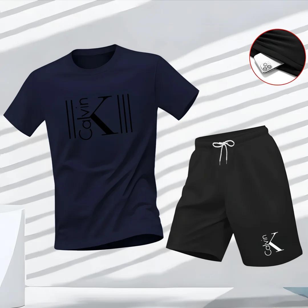 "2025 T-shirt imprimé à motif de sport respirant pour hommes T-shirt à manches courtes à la mode déc