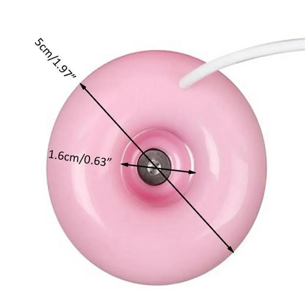 Mini humidificateur à ions négatifs Donut, purificateur d'air rond USB pour la maison, le bureau, di
