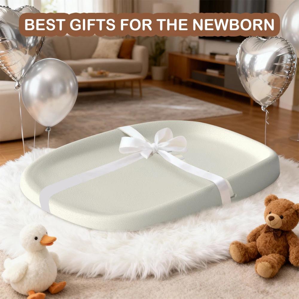 Matelas à langer pour bébé avec harnais de sécurité, matelas à langer Anti-roulis pour bébé, facile