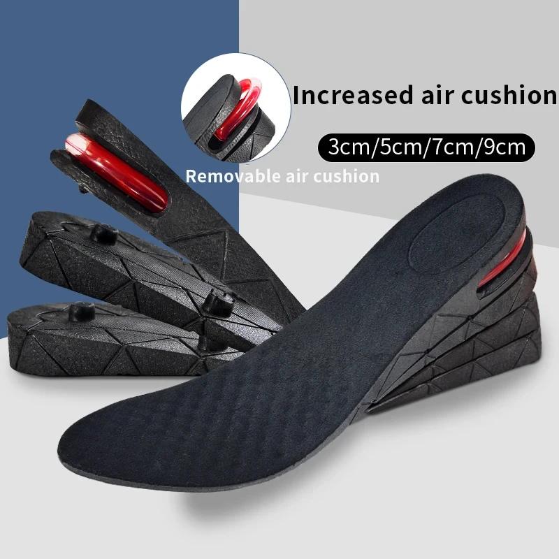 Semelles intérieures pour augmenter la hauteur, coussin d'air, ascenseur de chaussures, Kits de leva