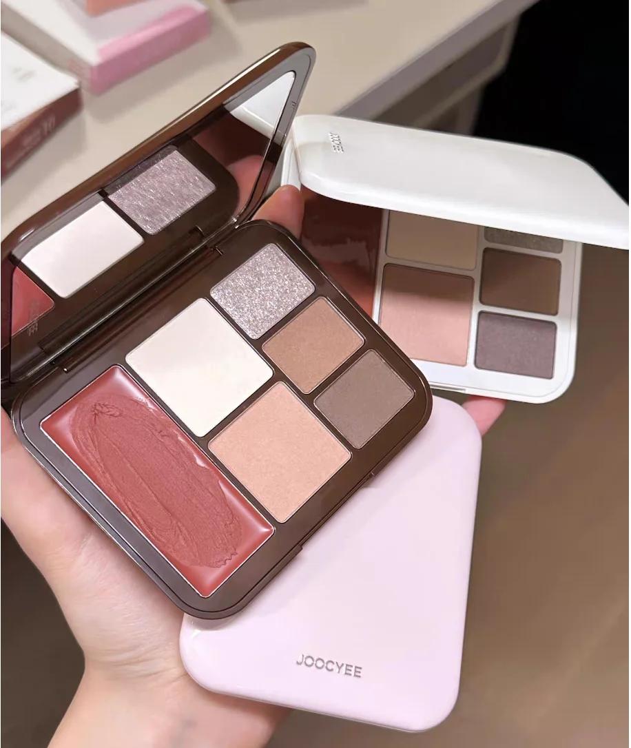 Joocyee Lookbook Multi Palette fard à paupières Blush lèvres boue surligneur mat Satin miroitant vis