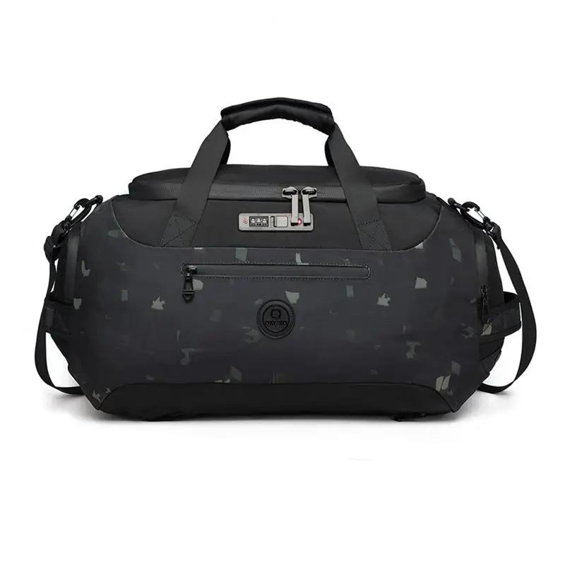 OZUKO-Sacs à main intelligents de grande capacité pour hommes, sacs à bagages à main d'affaires, sac