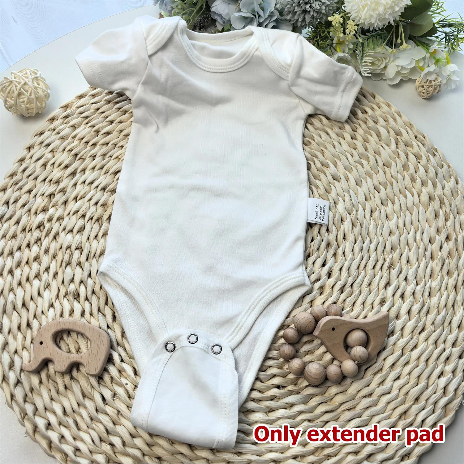 2/4/6/8/10 pièces extension de body pour bébé pour bébé garçons filles enfants barboteuse entrejambe