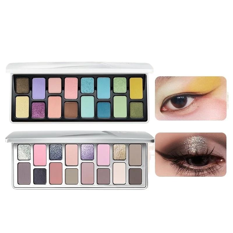 Chèeryep maquillage fard à paupières Palette 16 couleurs neutre ombre à paupières plaque maquillage