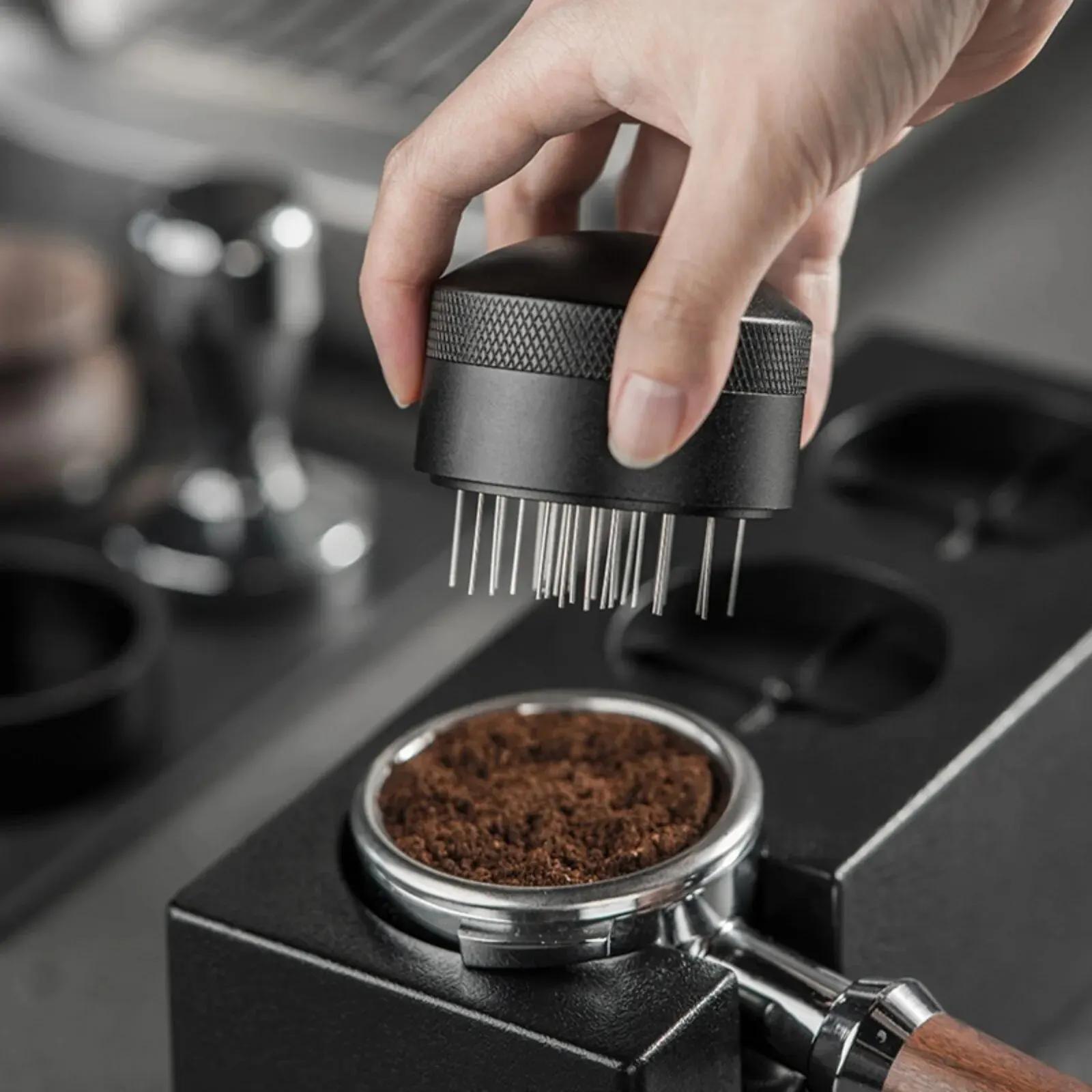 Agitateur WDT pour expresso, outil de distribution d'espresso pour porte-filtre 51mm, 54mm, 53mm, 58