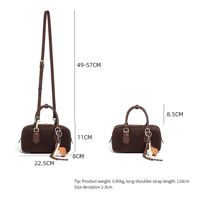 Femmes décontracté grande capacité rétro sac dames vache en cuir véritable sacs à bandoulière femme