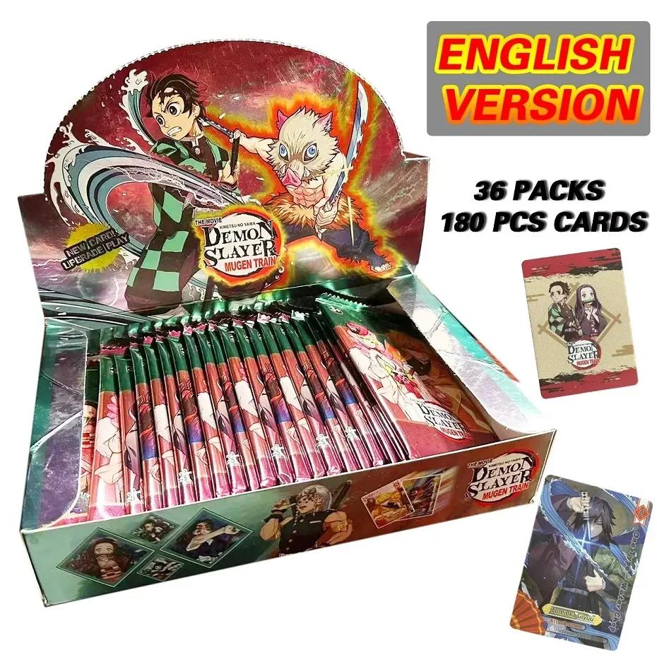 Cartes Flash Demon Slayer, carte Mugen Train SSP, carte Ultra Rare, carte de Collection de personnag