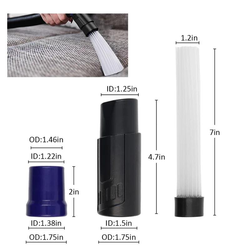 Buse de brosse d'aspirateur universelle 32 et 35mm, outil de nettoyage de tête de brosse, longue têt