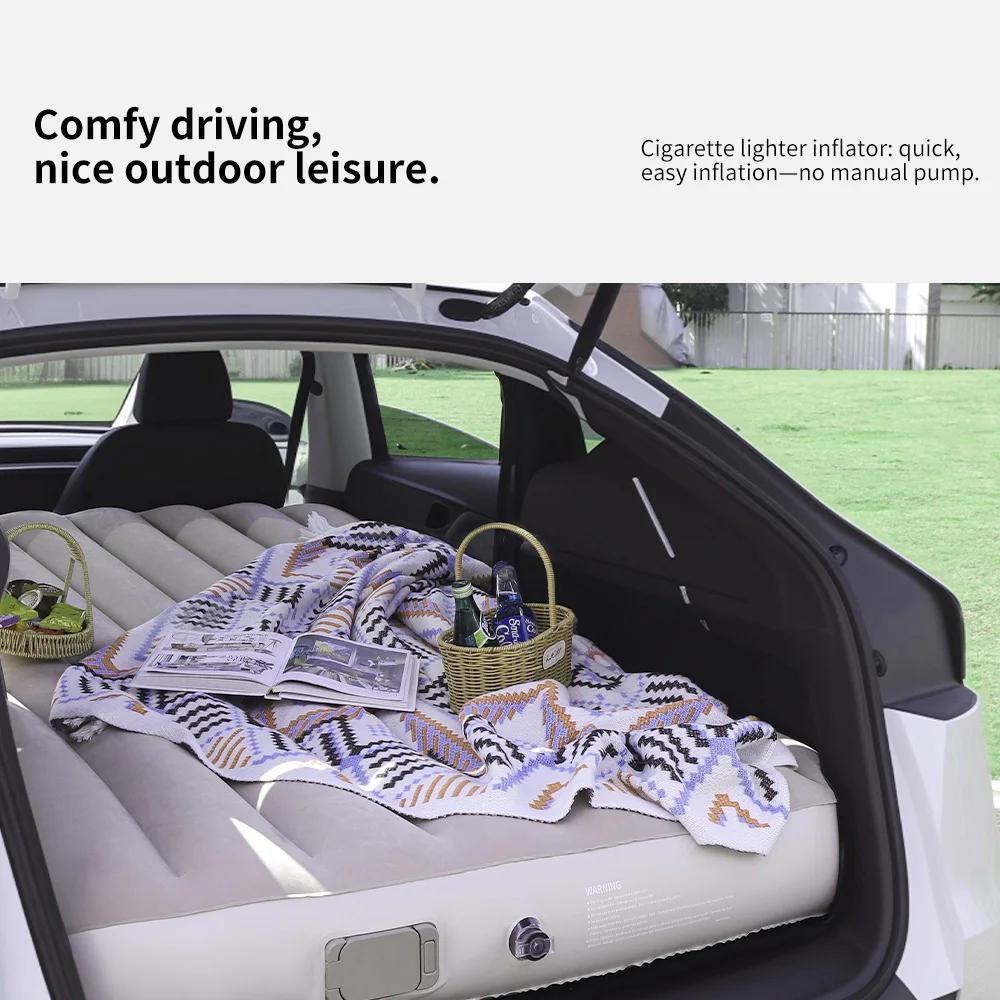 Matelas auto-gonflant YZ pour Tesla Model Y Juniper 2021-2026, matelas de voyage, matelas de camping