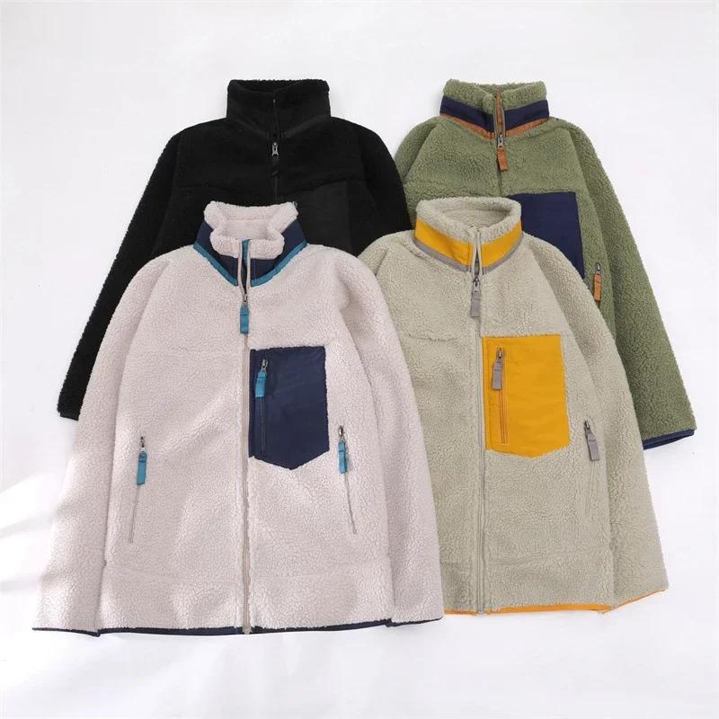 Veste coupe-vent d'extérieur pour homme, pull d'hiver en cachemire, doudoune chaude et confortable,