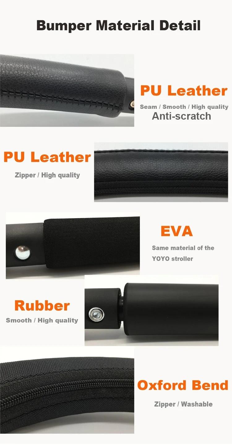 Accoudoir MomTan pour poussette Babyzen YOYO - Barre pare-chocs avant confort et sécurité