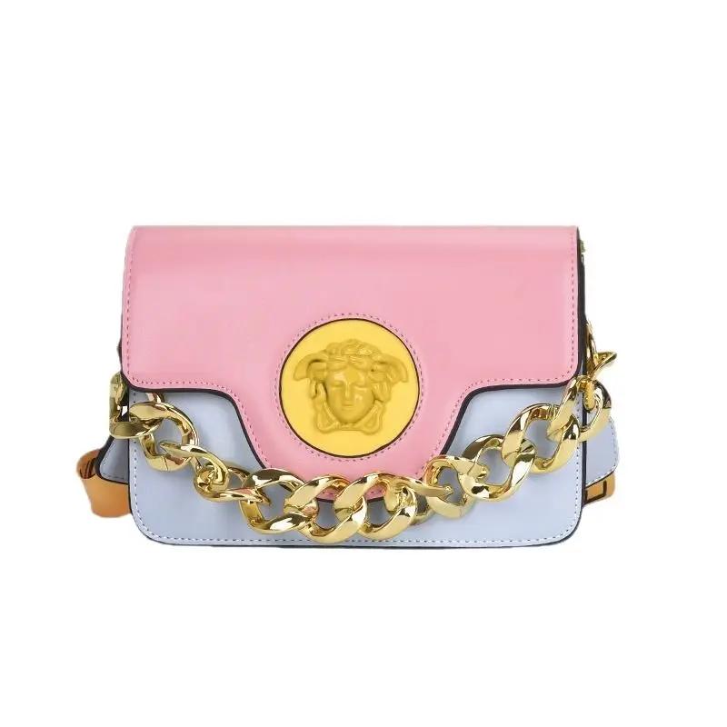 Sac bandoulière rétro de luxe texturé pour femme, mini sac carré de créateur, sac à main coréen, fou