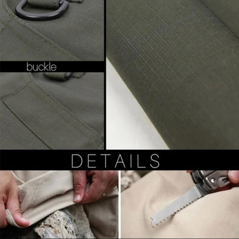 Pantalon Cargo tactique pour hommes, grande taille 6XL, pantalon de sport décontracté en plein air,