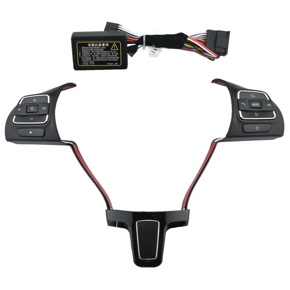Bouton de commande sans fil pour volant de voiture, pour VW Passat Tiguan Magotan, contrôleur multif