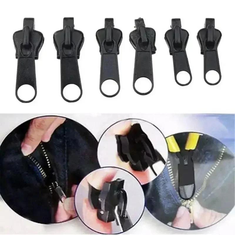 Kit de réparation de fermeture éclair universelle, 3 tailles, remplacement de curseur de fermeture é