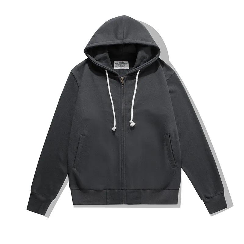 Sweat-shirt à capuche à manches longues pour homme, épais et décontracté, style rétro japonais, tend