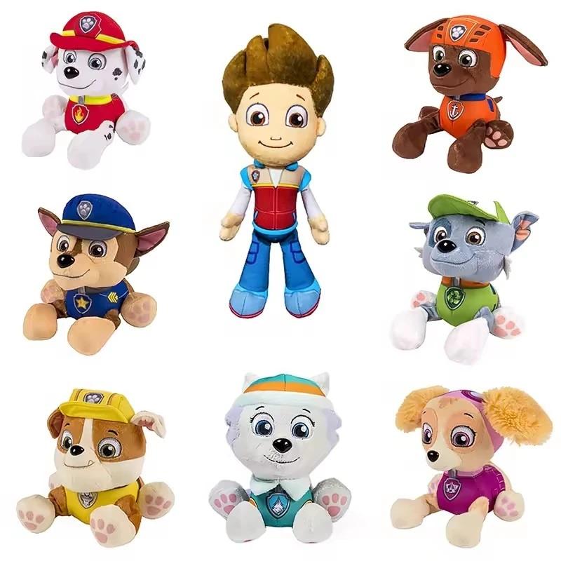 27CM Paw Patrol chien chiots jouet en peluche poupée chiot patrouille jouets poupée Chase Ryder Cani