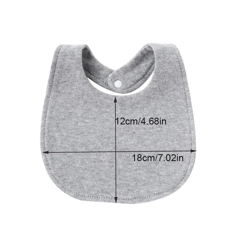Bavoirs en coton pour bébés, 4 pièces, vêtements pour rots, serviettes de salive pour nouveau-nés, f