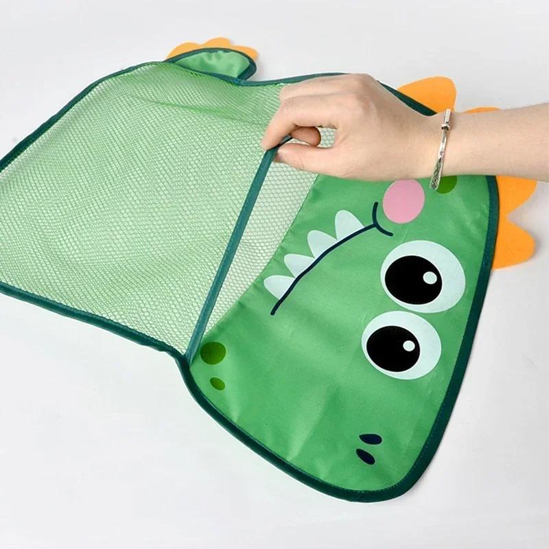 Organisateur enfants rangement rangement aspiration salle de bain baignoire poupée sac suspendu dino