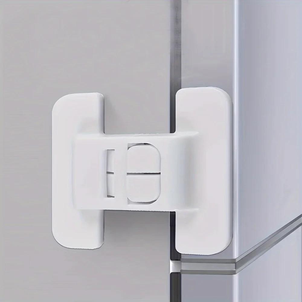 Boucle de sécurité de porte de réfrigérateur, serrure de tiroir de réfrigérateur universelle sans tr