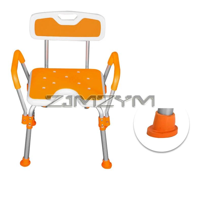 Chaise de douche pour douche intérieure, avec accoudoirs et dossier, siège de douche antidérapant po