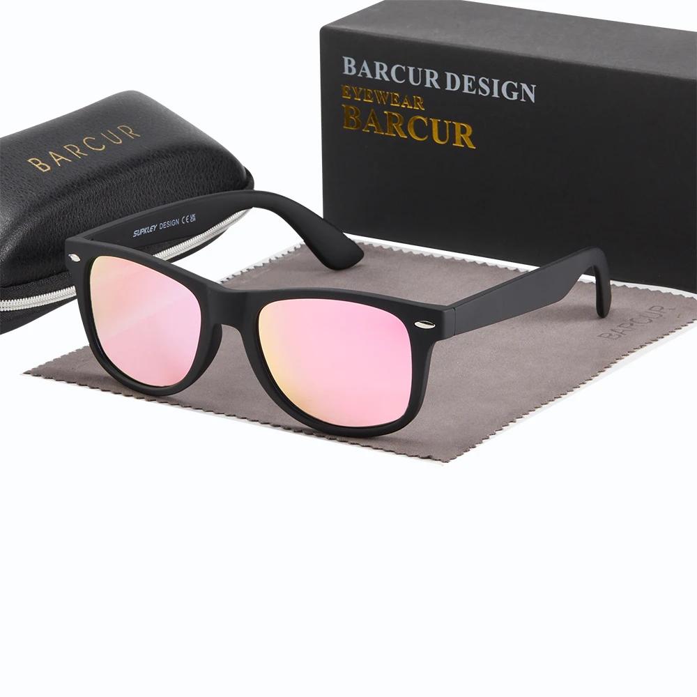 BARCUR-Lunettes de soleil de sport ultra légères pour hommes et femmes, cadre PC de haute qualité, U