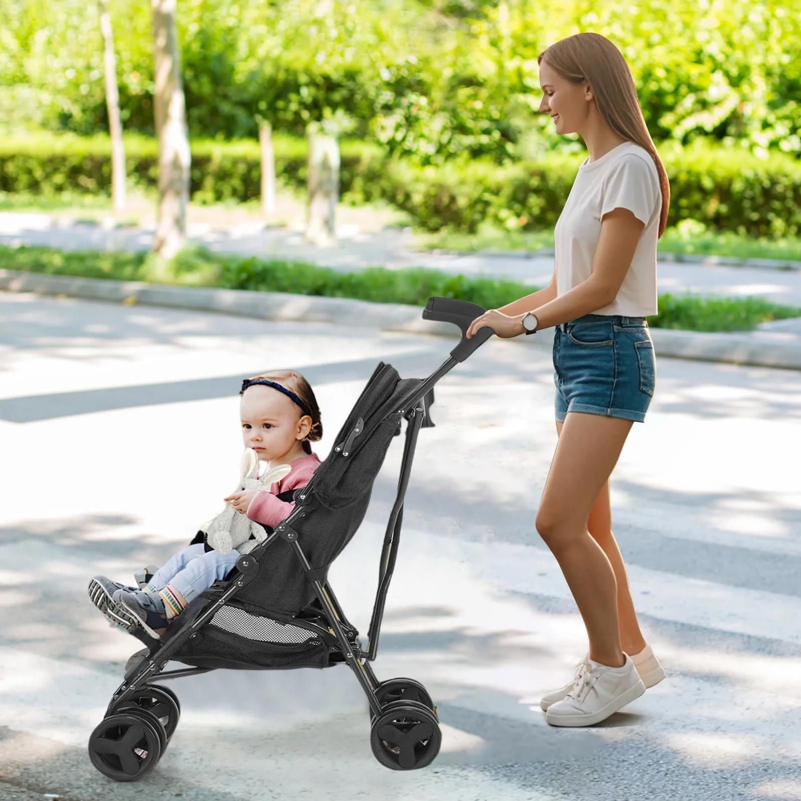 Wedyvko Poussette de Voyage Poussette de Voyage légère et Portable Design Poussette pour Enfants Pli