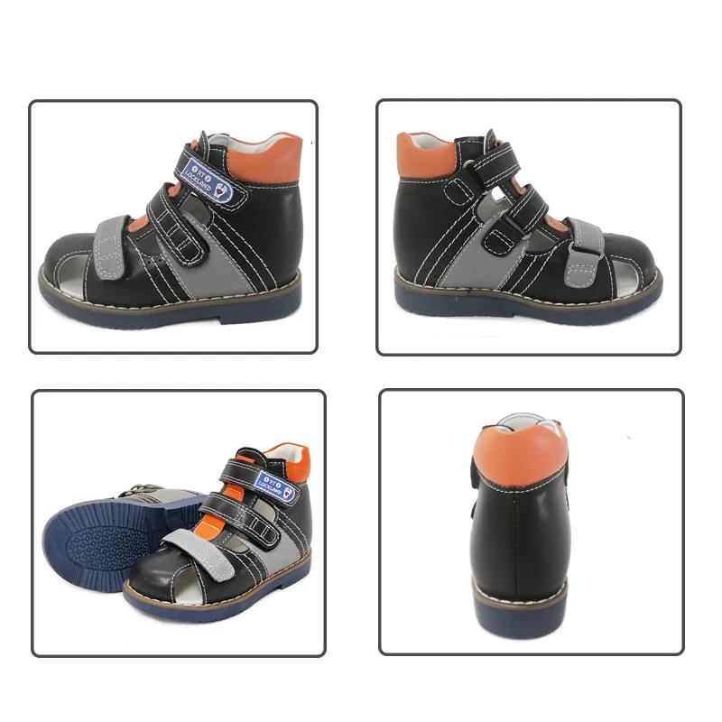 Orth4WD-Sandales d'été pour filles et garçons, chaussures en cuir pour enfants de 2 à 8 ans, nouvell