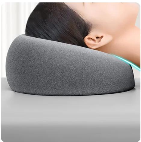 Oreiller ergonomique en mousse à mémoire de forme pour salon de beauté, massage à domicile, repos au
