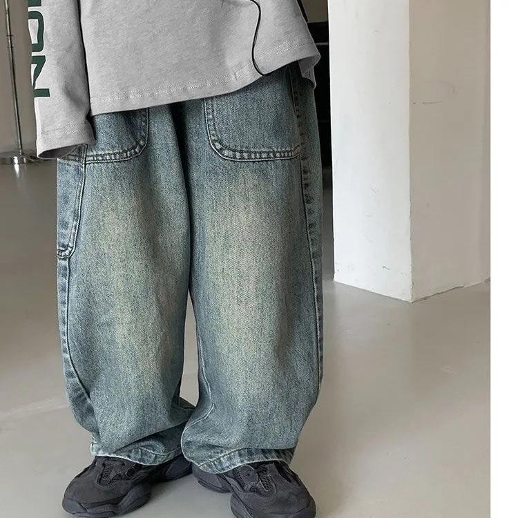 Printemps automne enfant en bas âge garçons Denim pantalon coton Animepattern Babys garçons jean déc