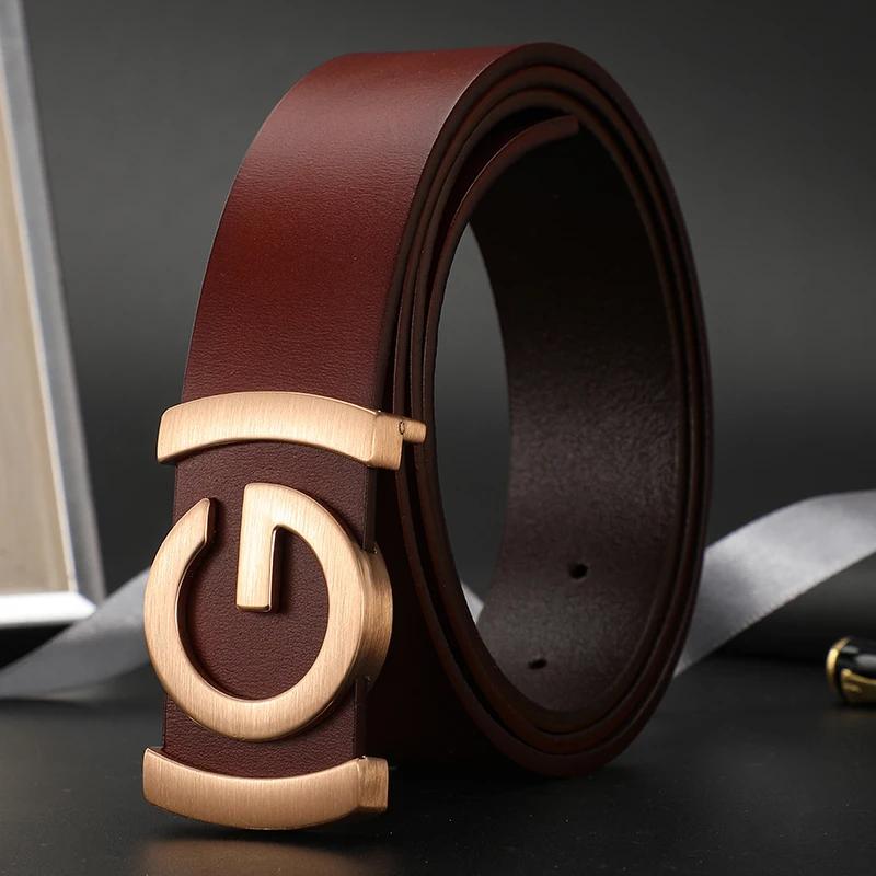 Haute qualité 34mm travail affaires sangle hommes hommes ceintures boucle en métal marque ceinture e