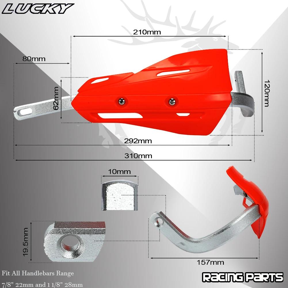 Protecteur de guidon de moto, 22 28mm, pour Yamaha KTM EXC SXF KLX KXF YZF WRF Dirt Bike Enduro