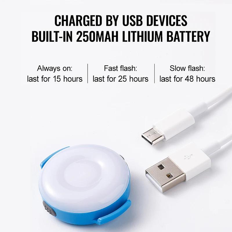 Truelove lumière LED USB Rechargeable Flash chien 3 Modes d'éclairage IP65 étanche rend vos chiens b