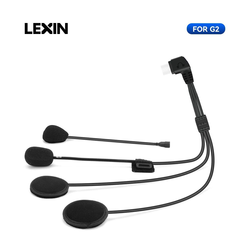 Lexin – accessoires pour écouteurs, pour casque Bluetooth Lexin G2, Interphone, prise Jack et suppor