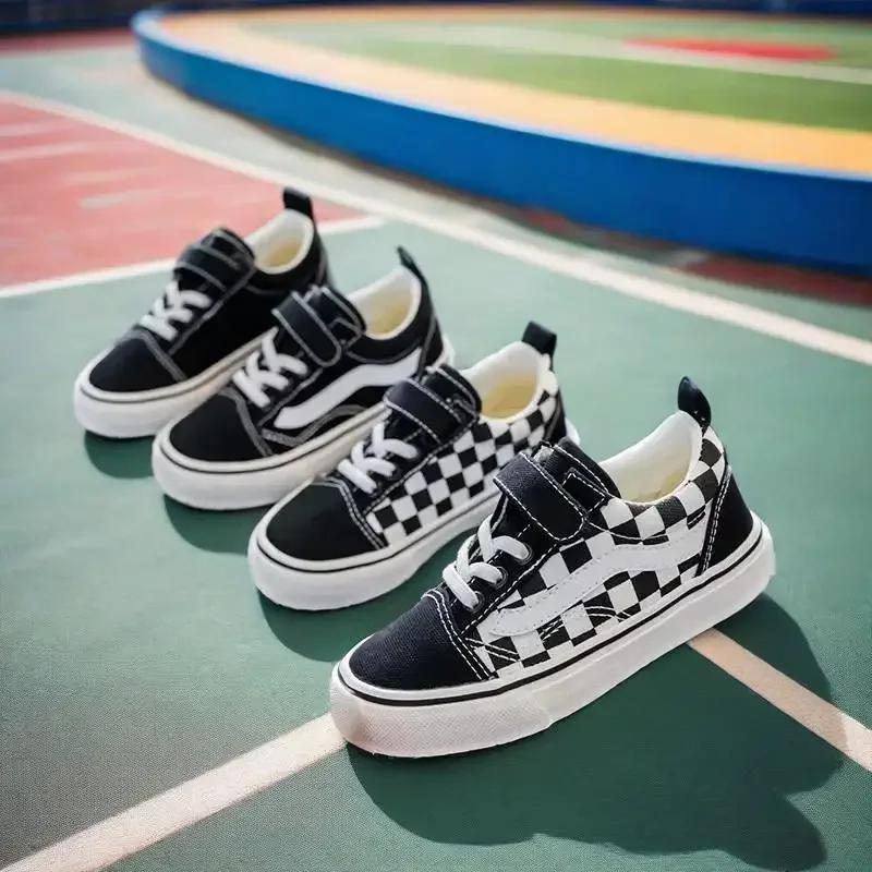 2025 nouvelles chaussures en toile pour enfants adolescents garçons baskets de mode filles chaussure