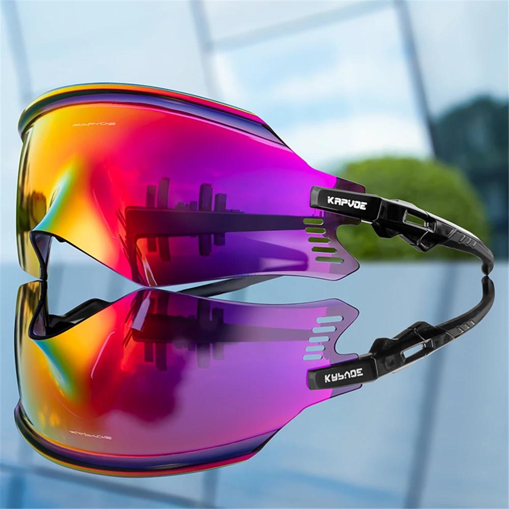 Kapvoe – lunettes de soleil pour vélo de route et vtt, Protection UV400, lunettes de cyclisme pour h