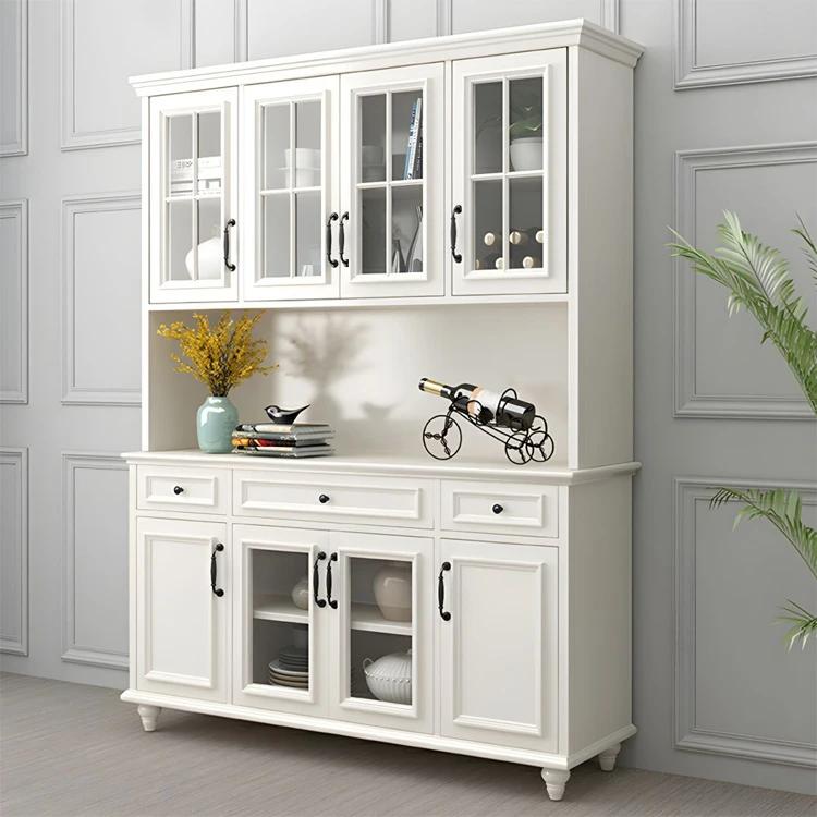 Style français Vintage cuisine salle à manger Console Table support Buffet armoire placard rustique
