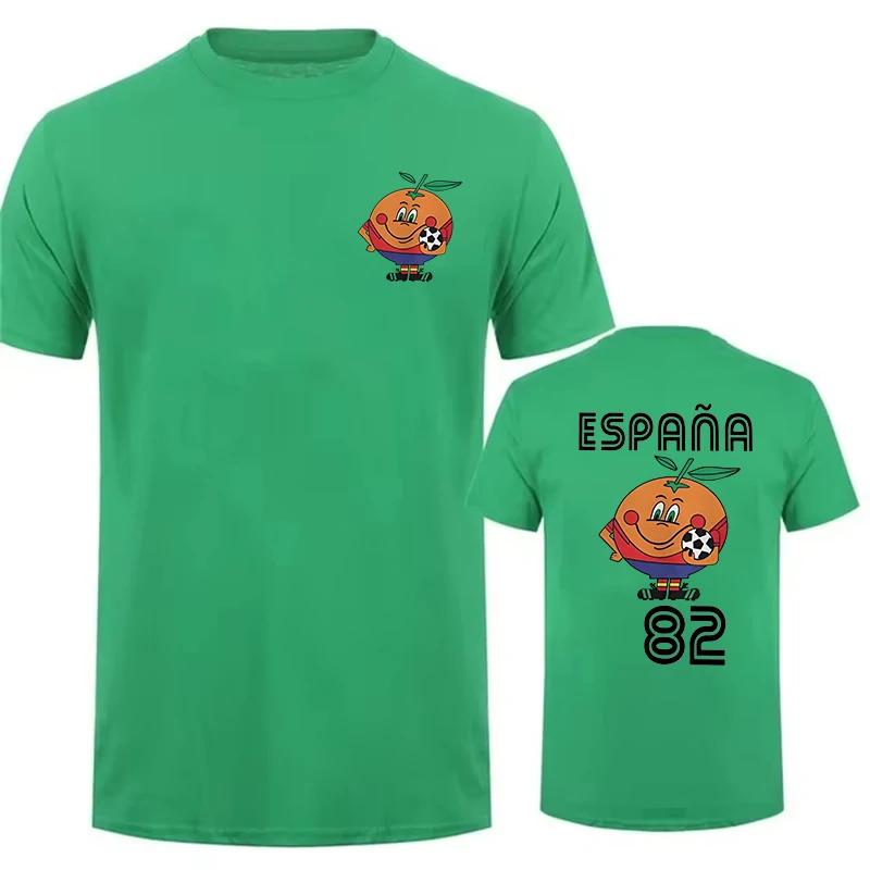 Naranjito T-Shirt hommes femmes T-Shirt col rond Espana 82 espagne mascotte 1982 Football Football T