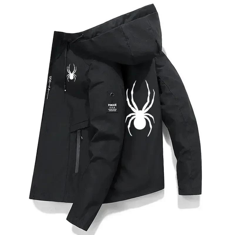 Veste de sport coupe-vent à capuche pour homme 2026 – Manteau d'entraînement extérieur de haute qual