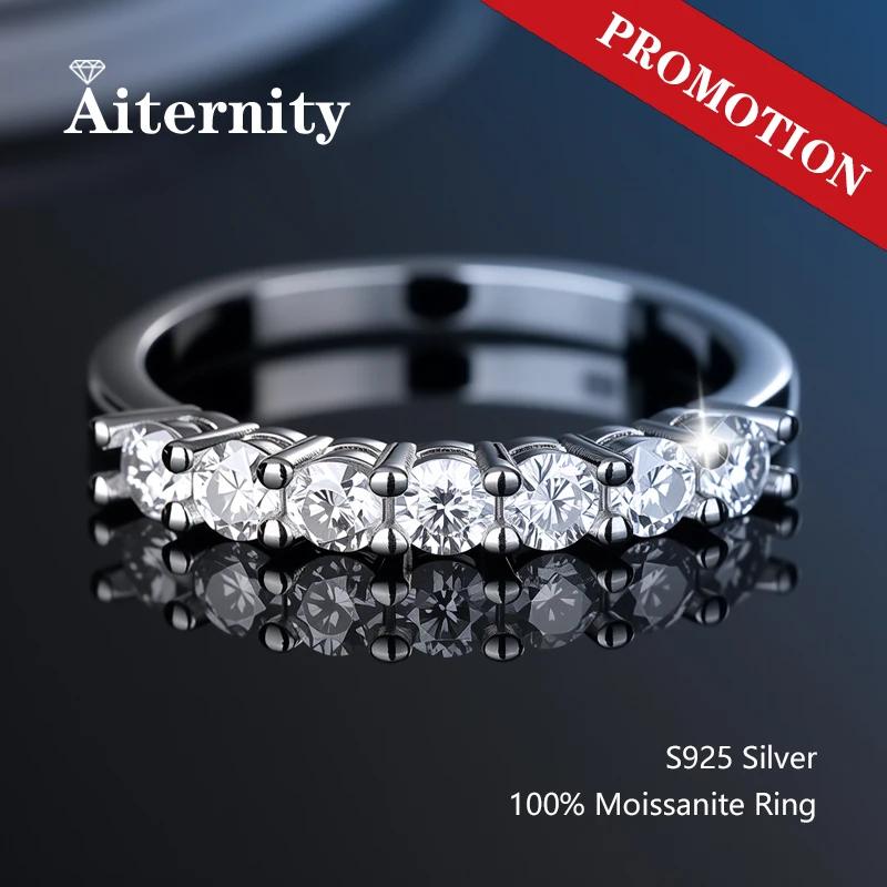 Stylo Polaroid en argent regardé 100% avec diamant Pass pour femme, bague Moissanite, bague de maria