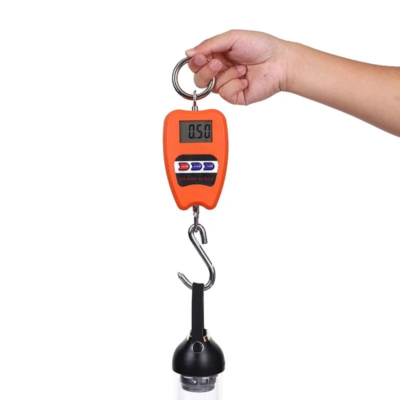 Balance suspendue numérique avec capteur de précision, 200 kg/441 lb, pour la chasse au poisson, les