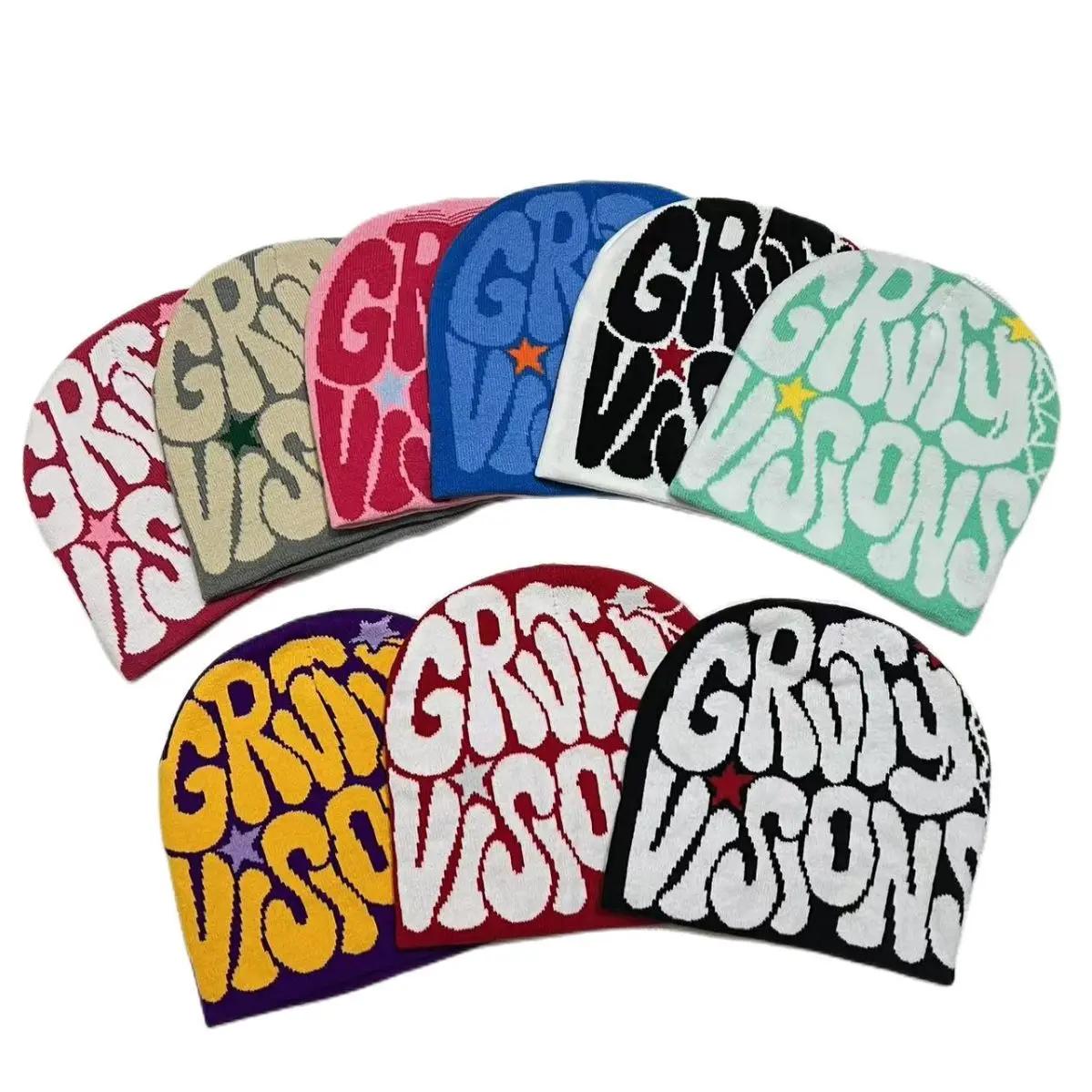 Bonnet en tricot pour hommes et femmes, bonnet de qualité, Y2k, chaud, mode cent prendre Ins, nouvea