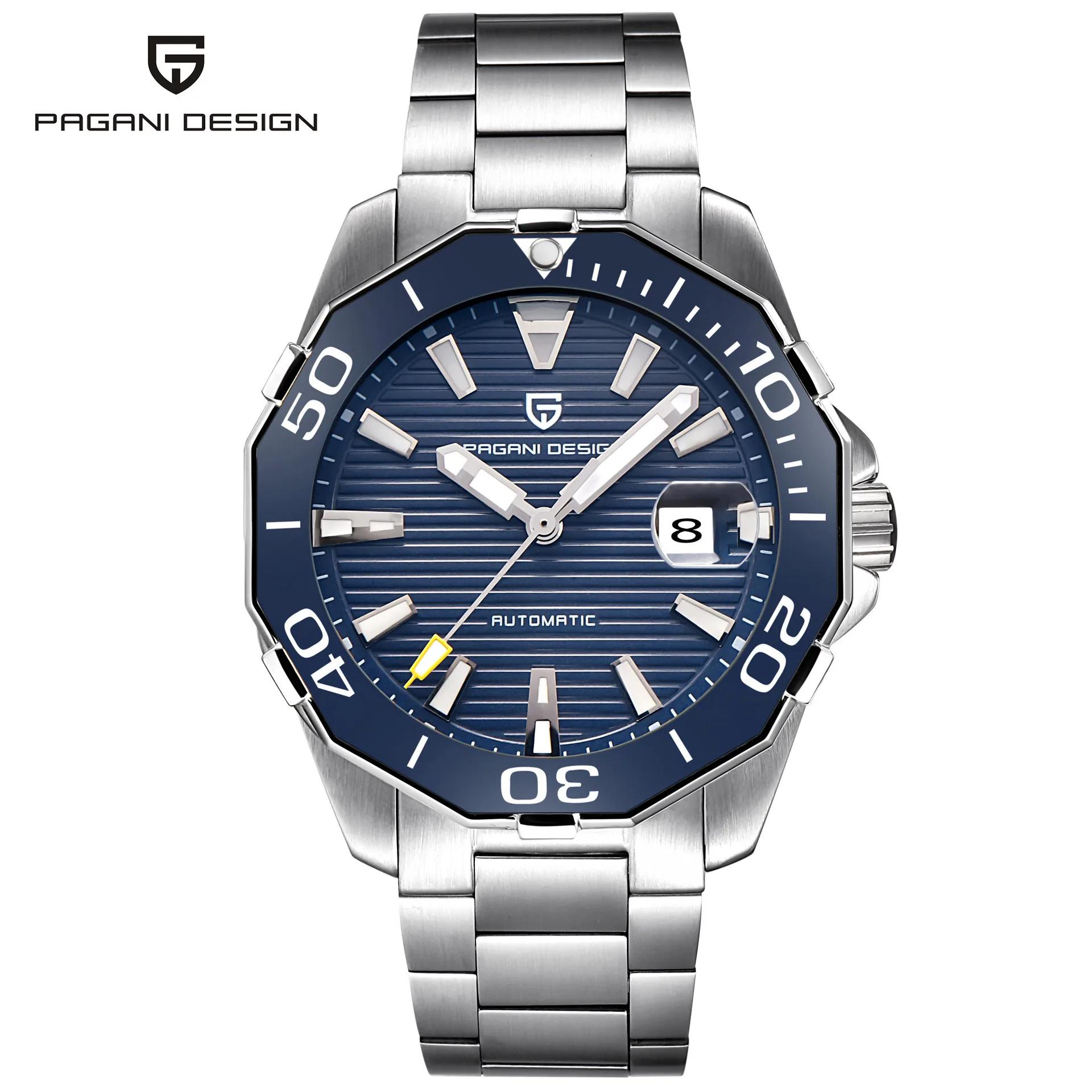 2025 nouvelle marque PAGANI DESIGN 1617 montres mécaniques de Sport militaire pour hommes étanche en