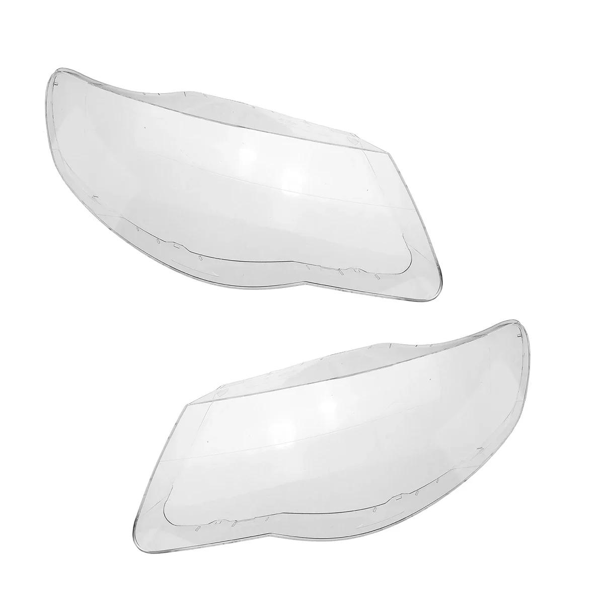 Couvercle de lentille de phare avant de voiture, pour Volkswagen, VW Touareg 2007 2008 2009 2010, co